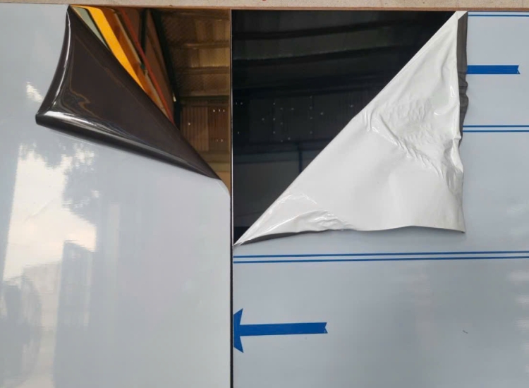 TẤM INOX GƯƠNG ĐEN BÓNG 8K