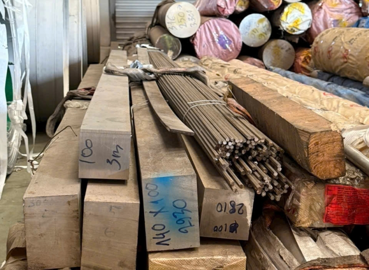 THANH LÁP VUÔNG ĐẶC INOX 304|316 - 100x100|Stainless Steel Square Bar 100 x 100 - 304|316