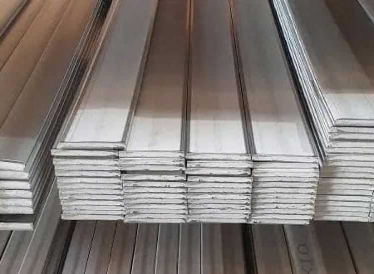 THANH LA ĐÚC 304 SỌC XƯỚC : 50 x 8.0 x 4000/6000MM/HL- LẬP LÀ INOX - Stainless Steel Flat Bar