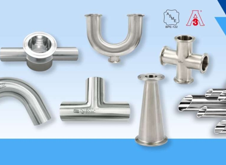 PHỤ KIỆN,ỐNG NỐI BÁN DẪN/VI ĐIỆN TỬ INOX VI SINH