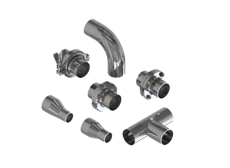 TÊ INOX VI SINH VÀ CHỮ THẬP INOX VI SINH M&S|T-PIECES AND T-BENDS M&S