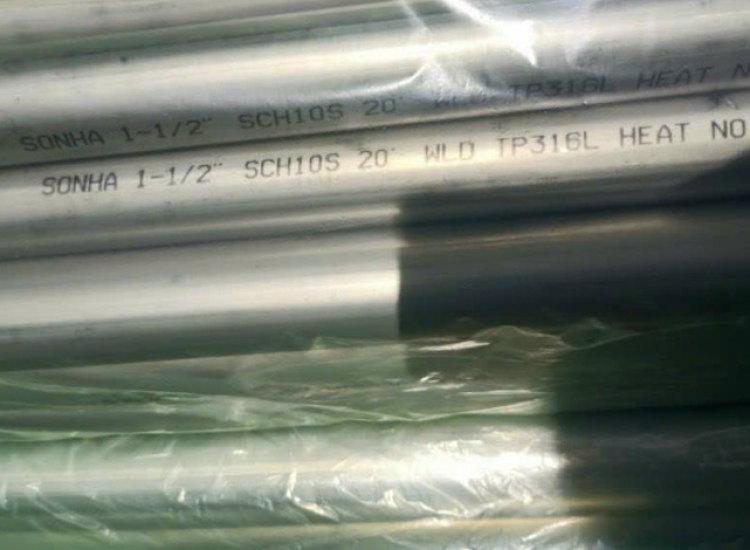 ỐNG INOX CÔNG NGHIỆP304/304L- A778/A312 SCH10S /JIS G3459/EN,DIN/GB