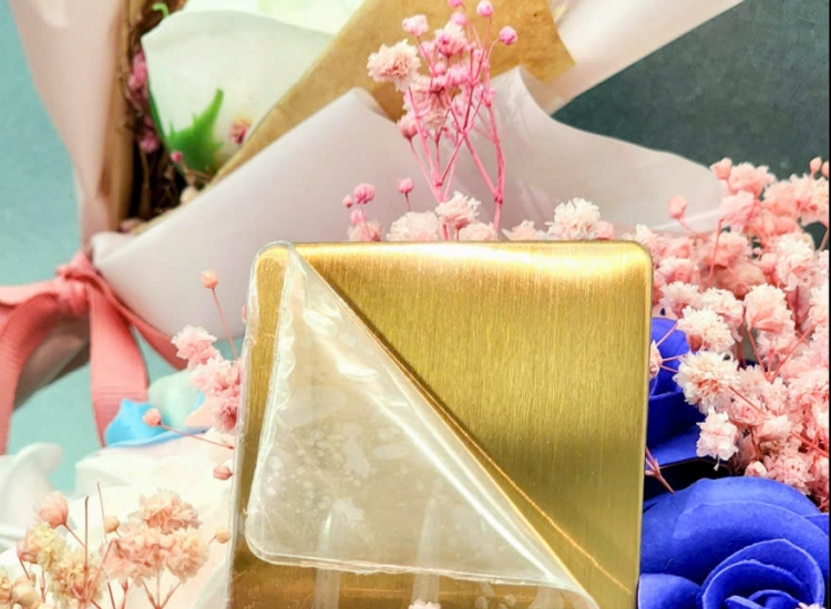 TẤM INOX XƯỚC VÀNG