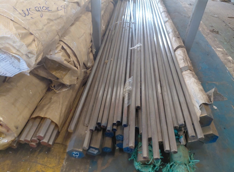 THANH LỤC GIÁC INOX 304|316 PHI 90 |S304|316 Stainless Steel Hexagon Bar | Diameter 90mm